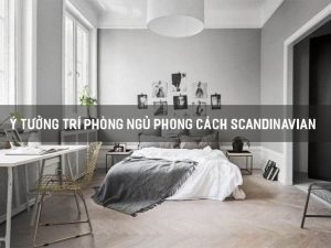 phòng ngủ phong cách scandinavian