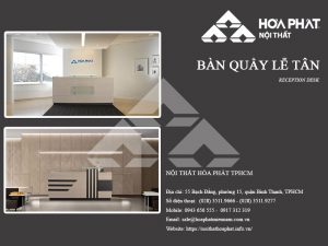 Catalogue Quầy lễ tân Hòa Phát