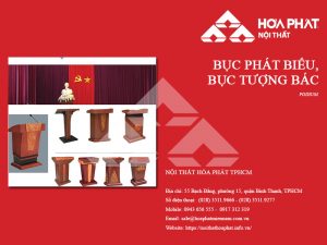 Catalogue Bục phát biểu - Bục tượng Bác