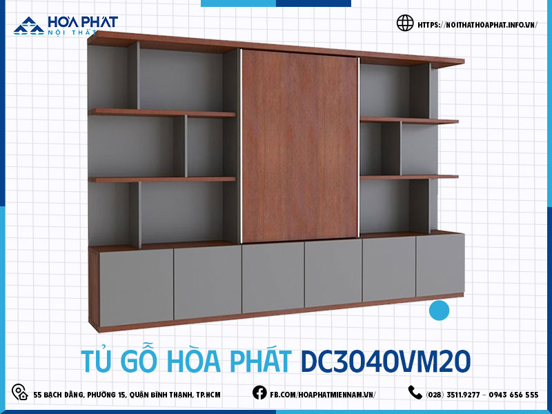 Tủ gỗ Hòa Phát HP5INFO DC3040VM20