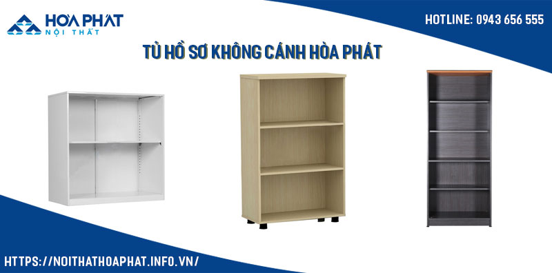 tủ hồ sơ không cánh hòa phát