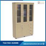 Tủ gỗ văn phòng TUA1960-3G4DKB