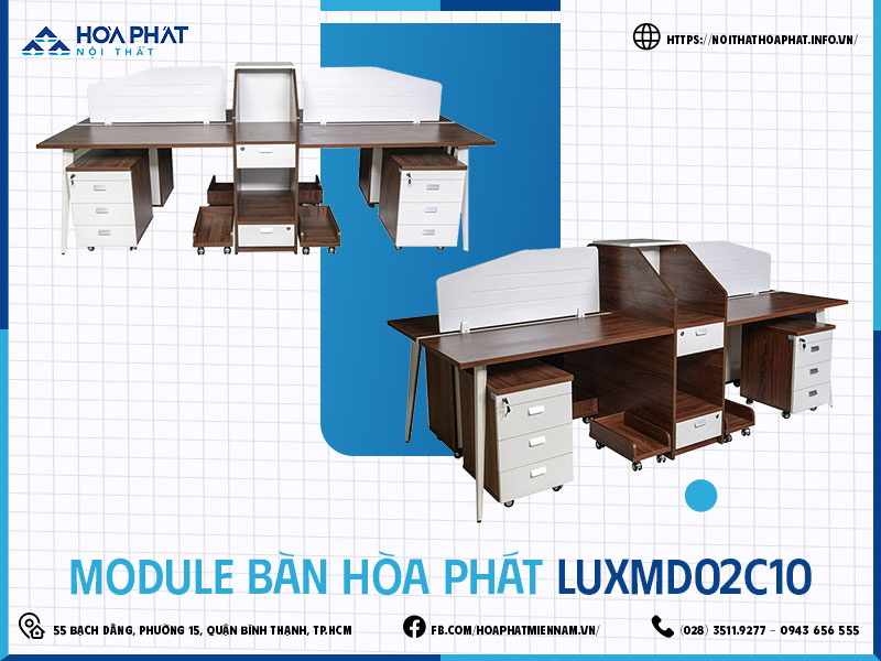 Module Bàn Hòa Phát HP5INFO LUXMD02C10