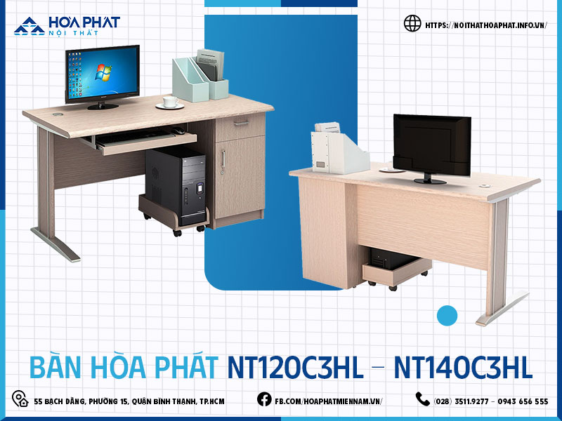 Bàn Hòa Phát HP5INFO NT120C3HL-NT140C3HL