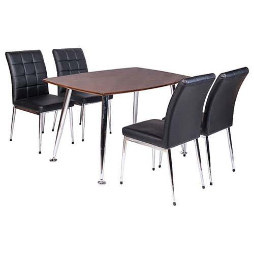 Bộ bàn ăn 4 ghế B68 Veneer, G68