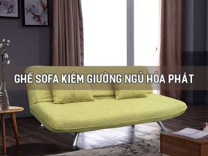 ghế sofa kiêm giường ngủ hòa phát