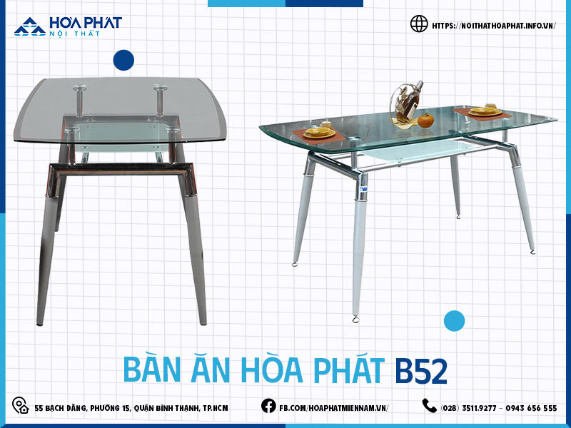 Bàn ăn Hòa Phát HP5INFO B52