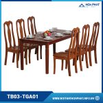 Bàn ghế ăn Hòa Phát HP5INFO TB03-TGA01