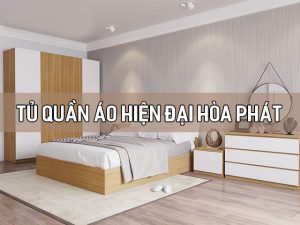 tủ quần áo hiện đại hòa phát