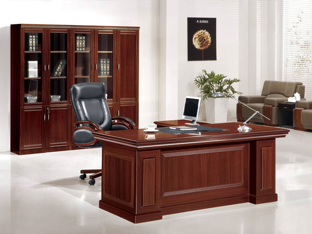 bàn giám đốc gỗ công nghiệp MDF