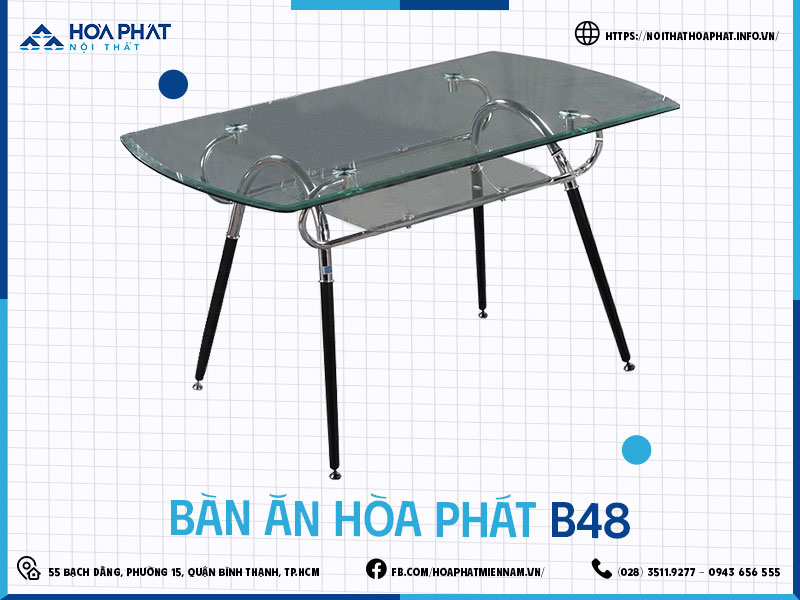 Bàn ăn Hòa Phát HP5INFO B48