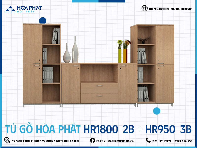 Tủ Hòa Phát HP5INFO HR1800-2B-HR950-3B