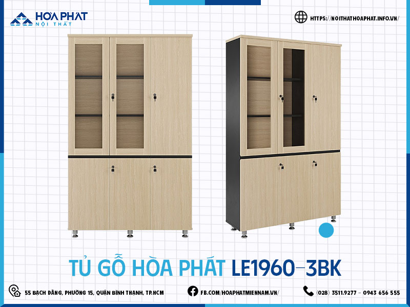 Tủ Hòa Phát HP5INFO LE1960-3BK