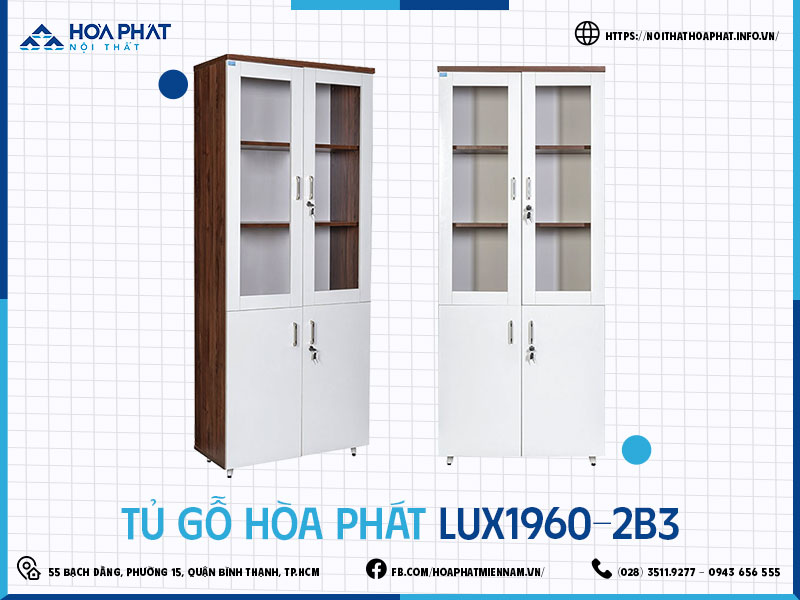 Tủ Hòa Phát HP5INFO LUX1960-2B3