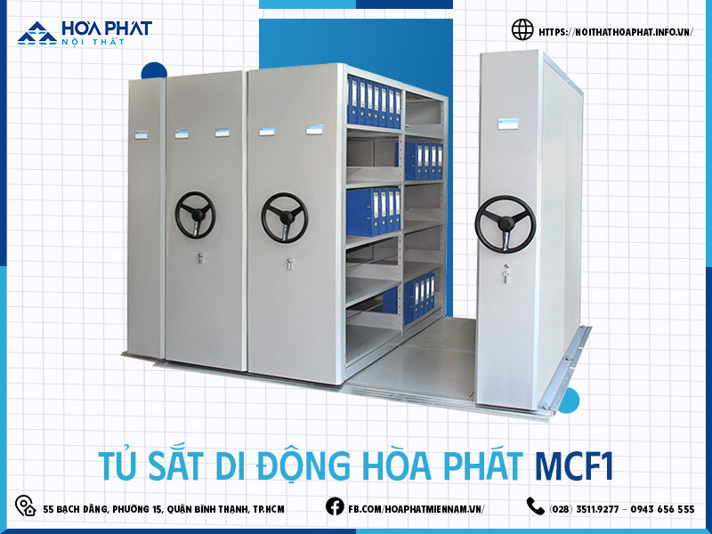 Tủ sắt di động Hòa Phát HP5INFO MCF1