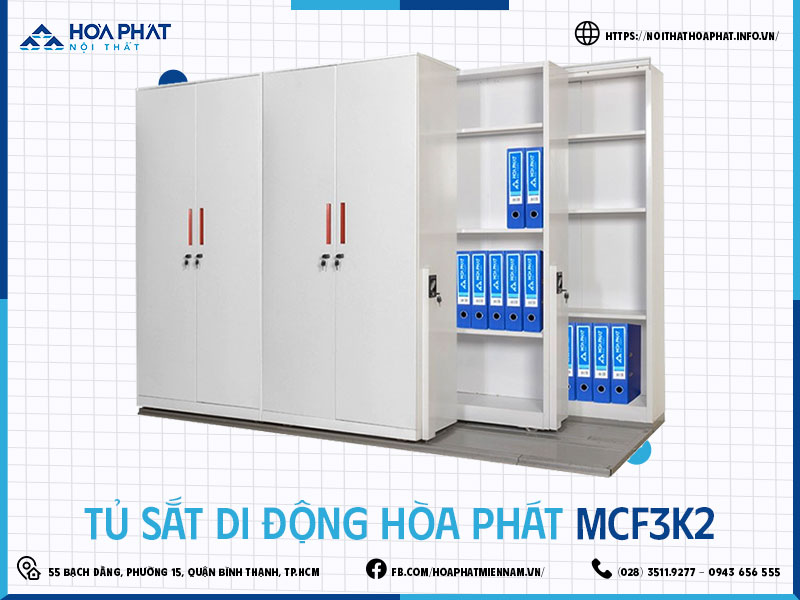 Tủ sắt di động Hòa Phát HP5INFO MCF3K2