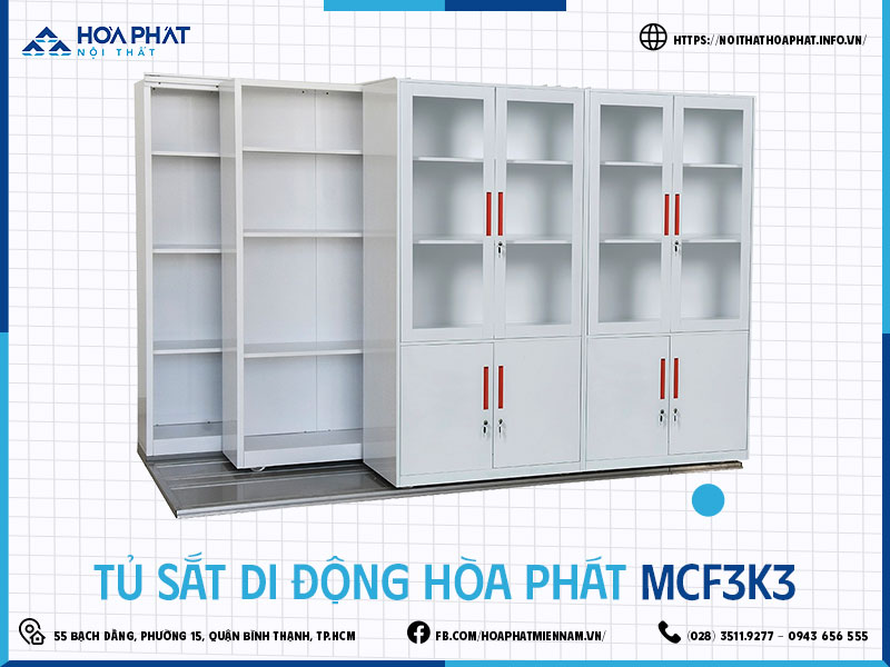 Tủ sắt di động Hòa Phát HP5INFO MCF3K3