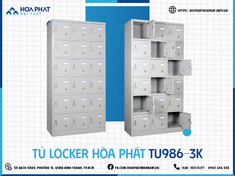 Tủ locker Hòa Phát HP5INFO TU986-3K