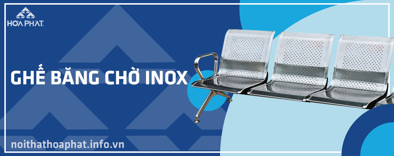 Ghế băng chờ Inox