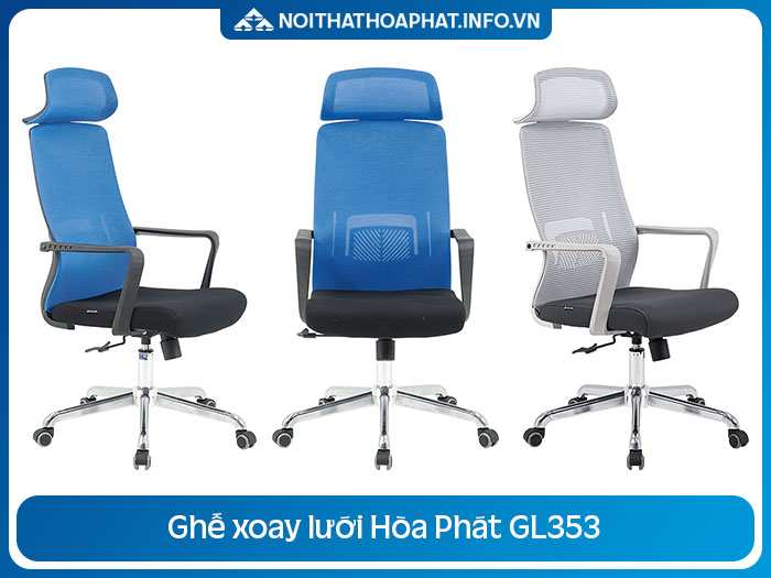 Ghế lưới lãnh đạo Hòa Phát GL353