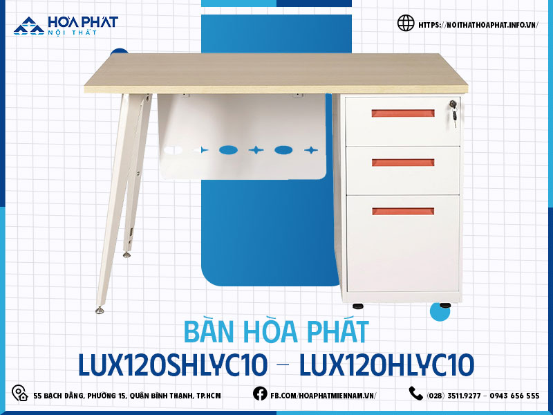 Bàn Hòa Phát HP5INFO LUX120SHLYC10-LUX120HLYC10