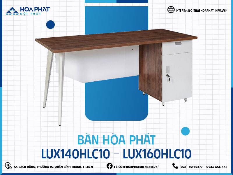 Bàn Hòa Phát HP5INFO LUX140HLC10-LUX160HLC10