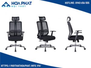 ghế văn phòng 2 triệu hòa phát GL322