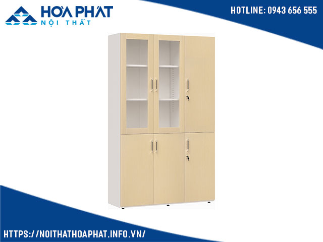 tủ văn phòng 3 cánh hòa phát TU09K5GM