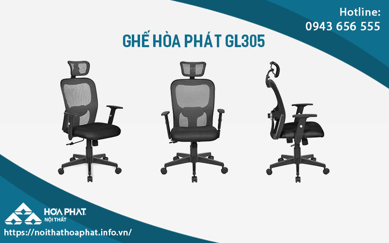 Ghế Ergonomic Hòa Phát GL305