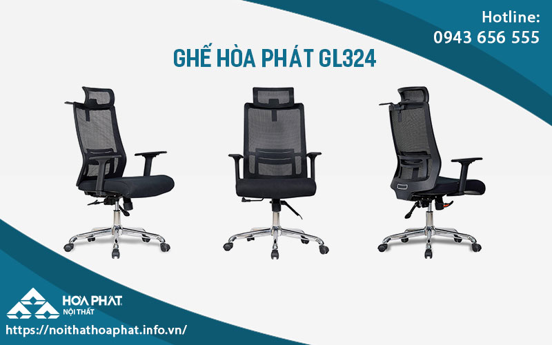 Ghế Ergonomic Hòa Phát GL324