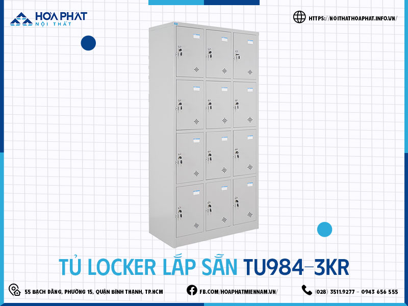 Tủ locker Hòa Phát HP5INFO TU984-3KR