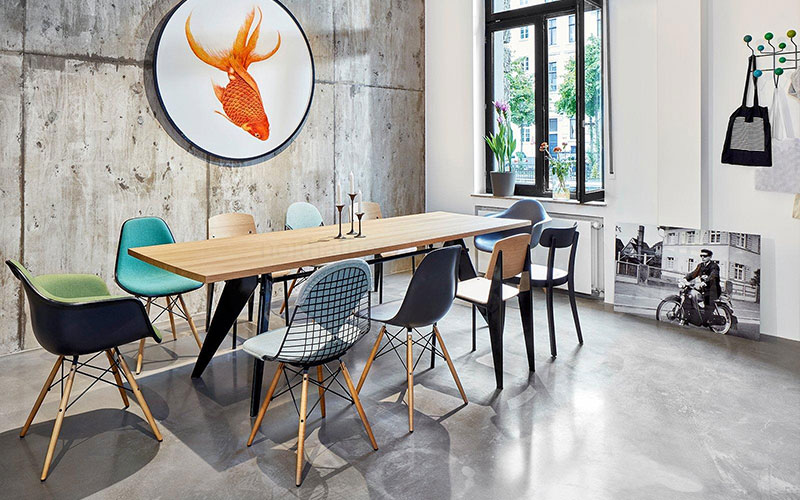 ghế cafe Eames giá rẻ - noithathoaphat.info.vn