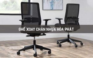 ghế xoay chân nhựa noithathoaphat.info.vn