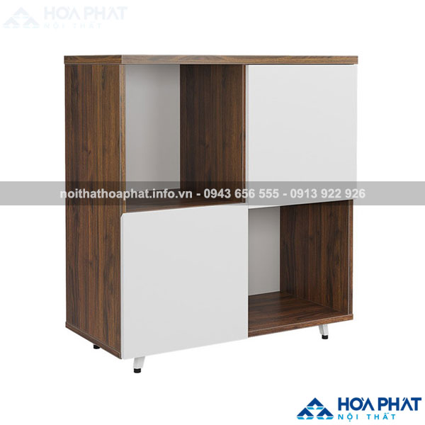 Tủ gỗ thấp hình vuông LUX880-2T2