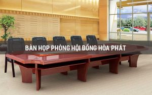 Bàn họp phòng hội đồng