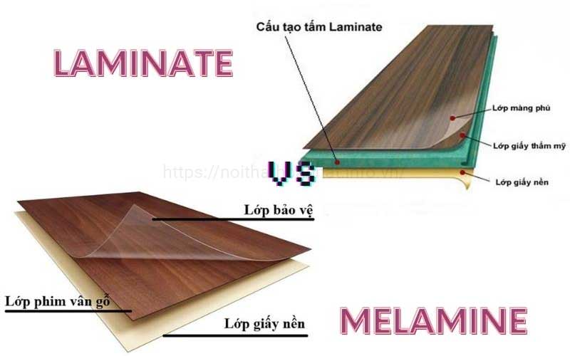 Gỗ laminate hay melamine