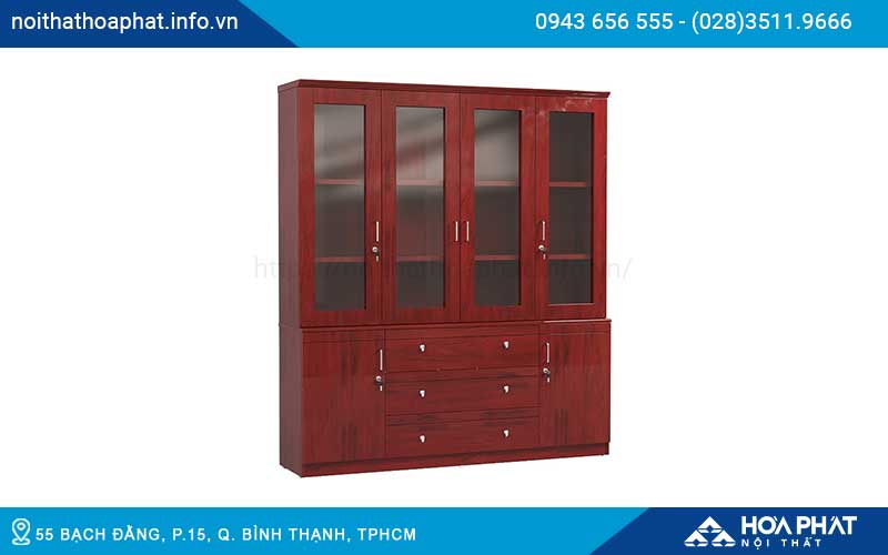 Tủ phòng làm việc lãnh đạo hòa phát hp5info DC1800H6