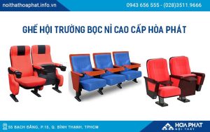 Ghế hội trường bọc nỉ hòa phát hp5info