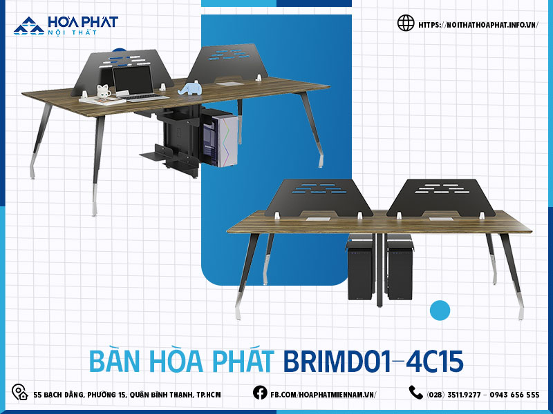 Module Bàn Hòa Phát HP5INFO BRIMD01-4C15