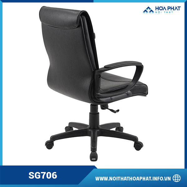 Ghế xoay da lưng trung SG706