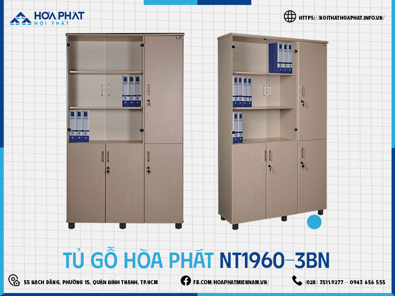 Tủ Hòa Phát HP5INFO NT1960-3BN