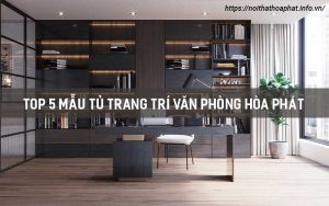 tủ trang trí văn phòng hp5info