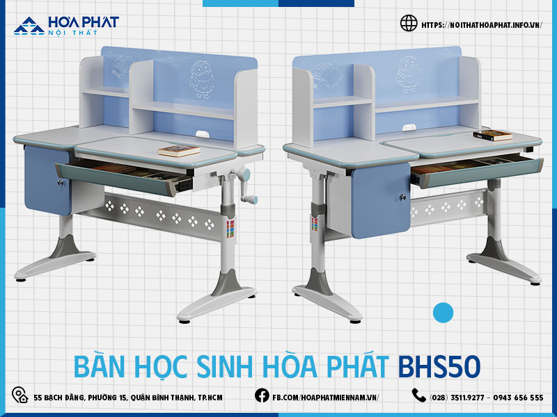 Bàn học sinh Hòa Phát HP5INFO BHS50