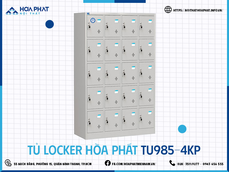 Tủ locker Hòa Phát HP5INFO TU985-4KP