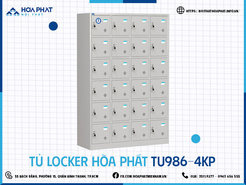 Tủ locker Hòa Phát HP5INFO TU986-4KP