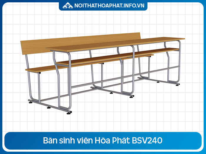 Bàn ghế sinh viên Hòa Phát HP5INFO BSV240