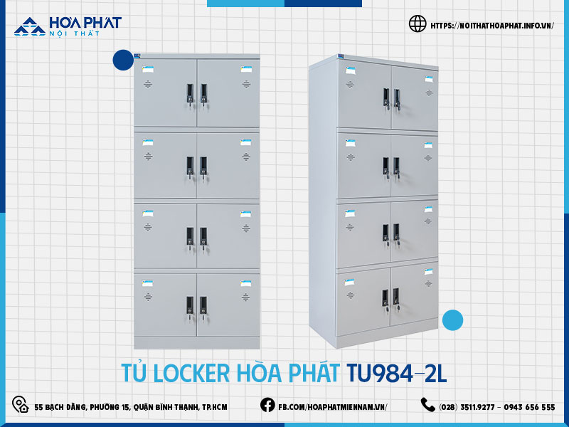 Tủ locker Hòa Phát HP5INFO TU984-2L