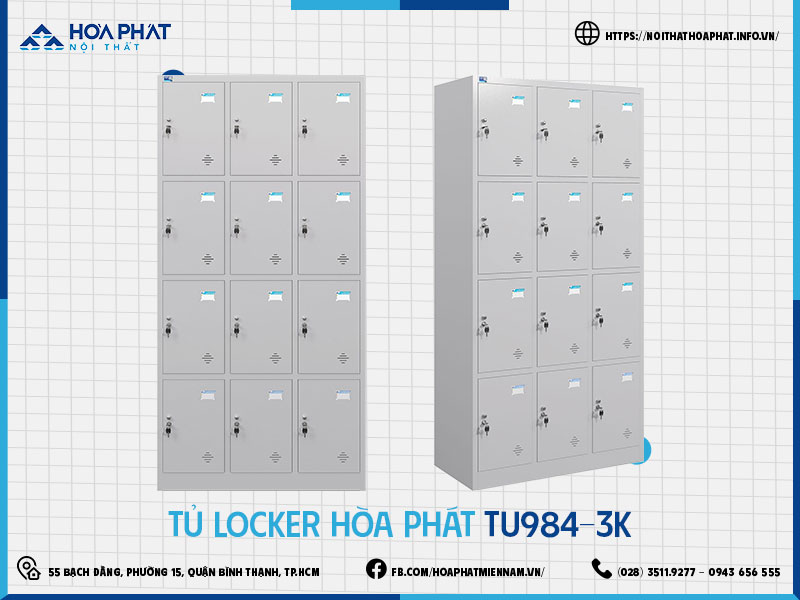 Tủ locker Hòa Phát HP5INFO TU984-3K