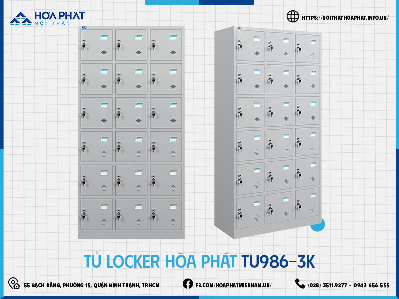 Tủ locker Hòa Phát HP5INFO TU986-3K