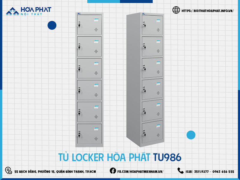 Tủ locker Hòa Phát HP5INFO TU986